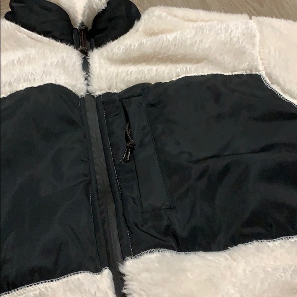 men’s fluffy zip up coat - Picture 2 of 5